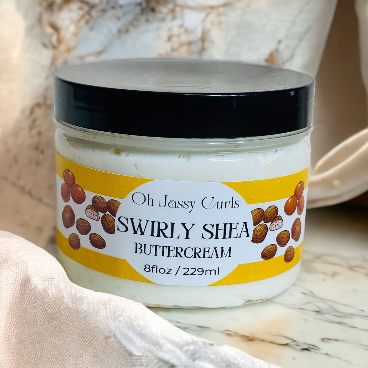 Swirly Shea Hair Buttercream